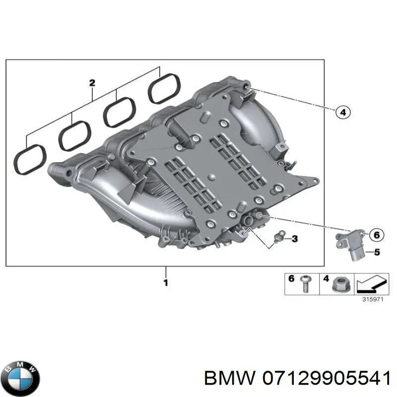 Купити 07129905541 BMW 