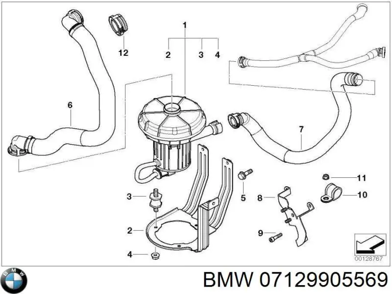 Купити 7129905569 BMW Болт гбц