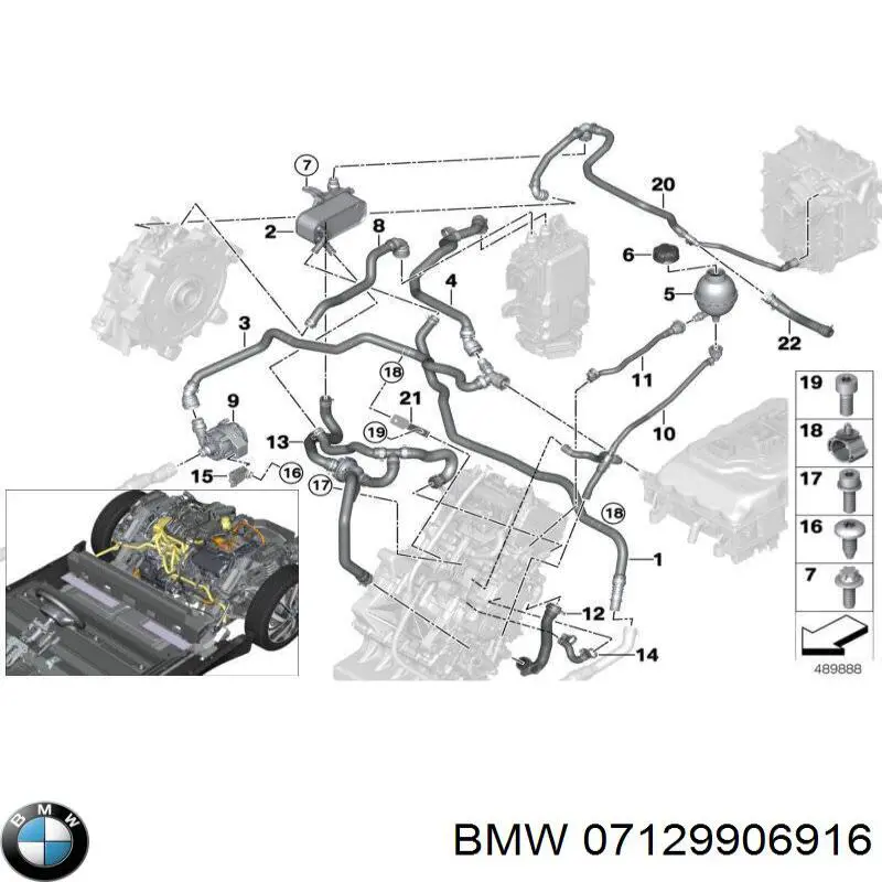 7129906916 BMW 