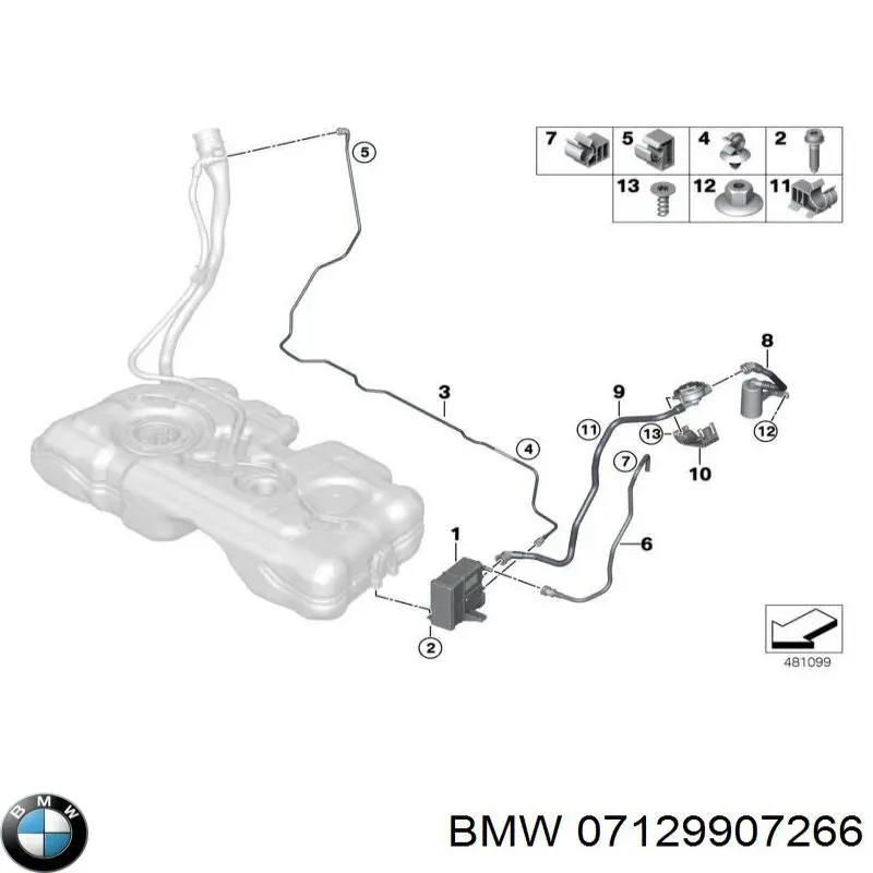  BMW 07129907266 ціна, від 1.55 USD