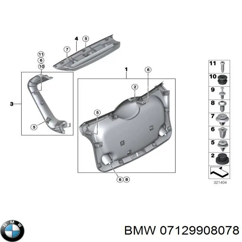  BMW 07129908078 ціна, від 2.71 USD