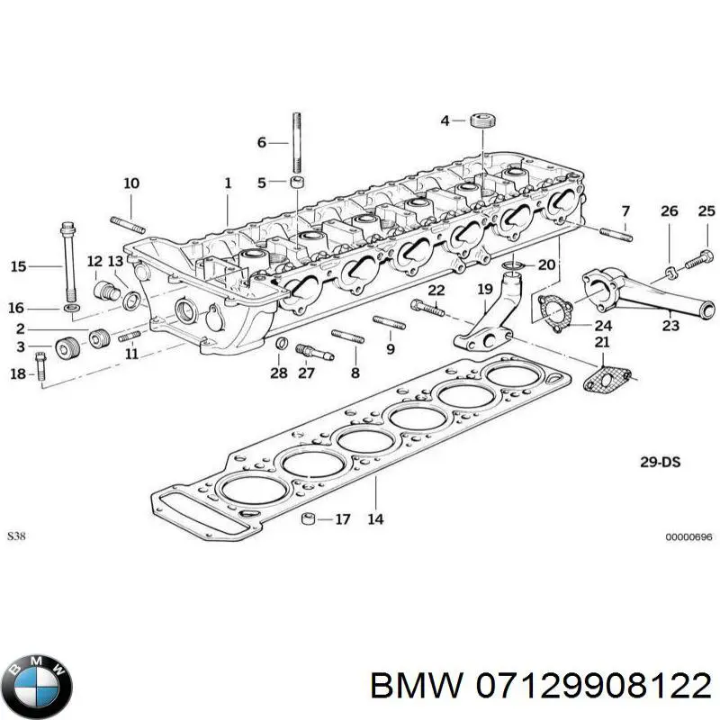 Купити 07129908122 BMW 