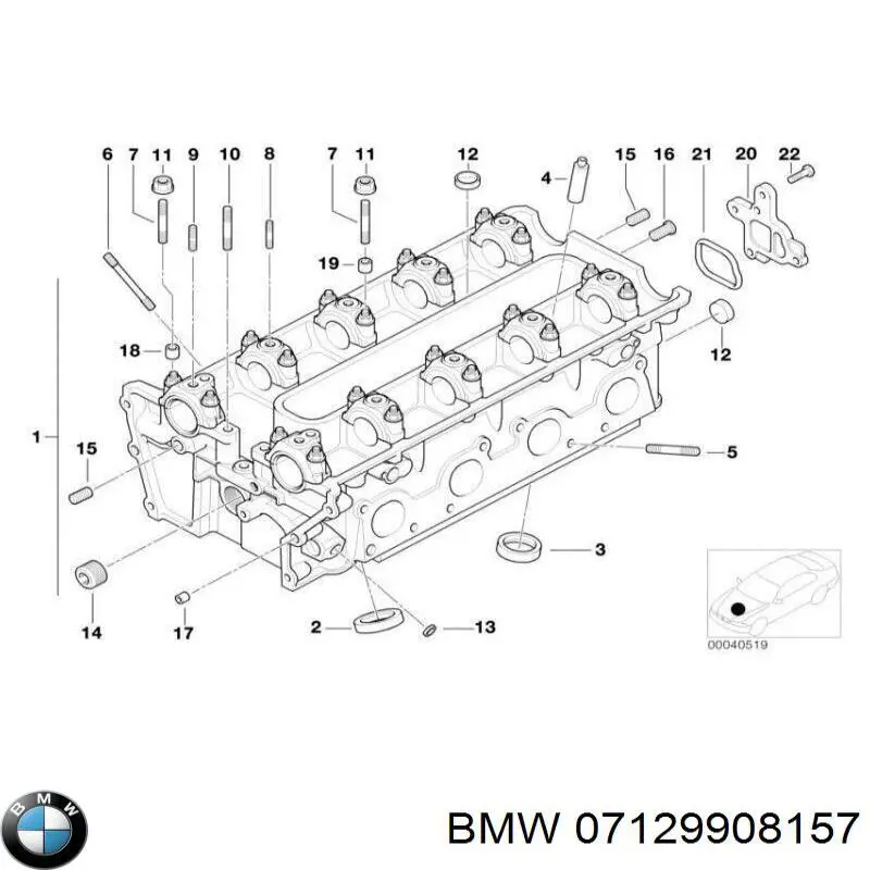  BMW 07129908157