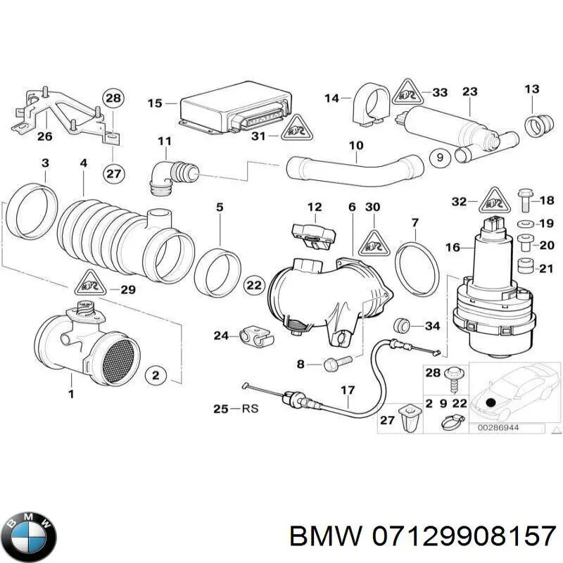  BMW 07129908157 ціна, від 6.86 USD