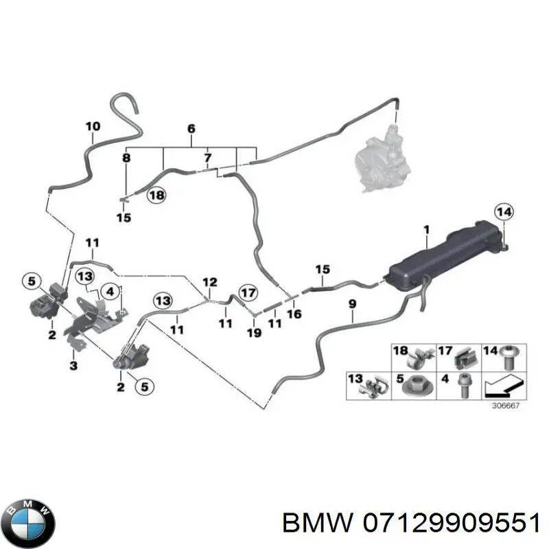 BMW 07129909551 ціна, від 1.52 USD
