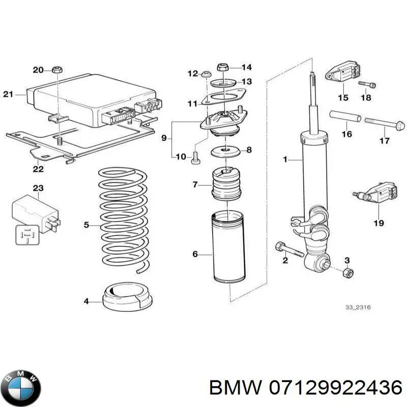  BMW 07129922436 ціна, від 0.59 USD