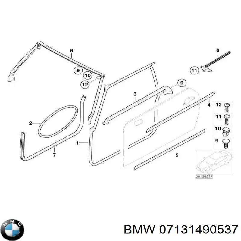  BMW 07131490537 ціна, від 1.08 USD