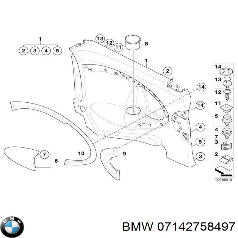  BMW 07142758497 ціна, від 7.09 USD