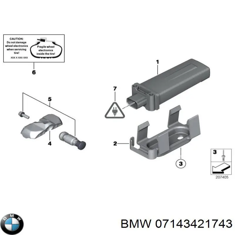  BMW 07143421743 ціна, від 1.19 USD