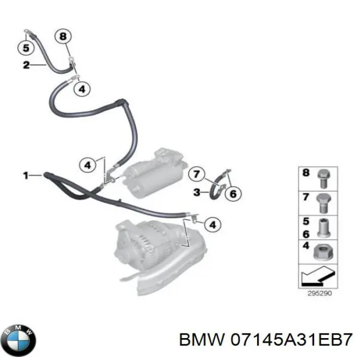 Купити 07145A31EB7 BMW 