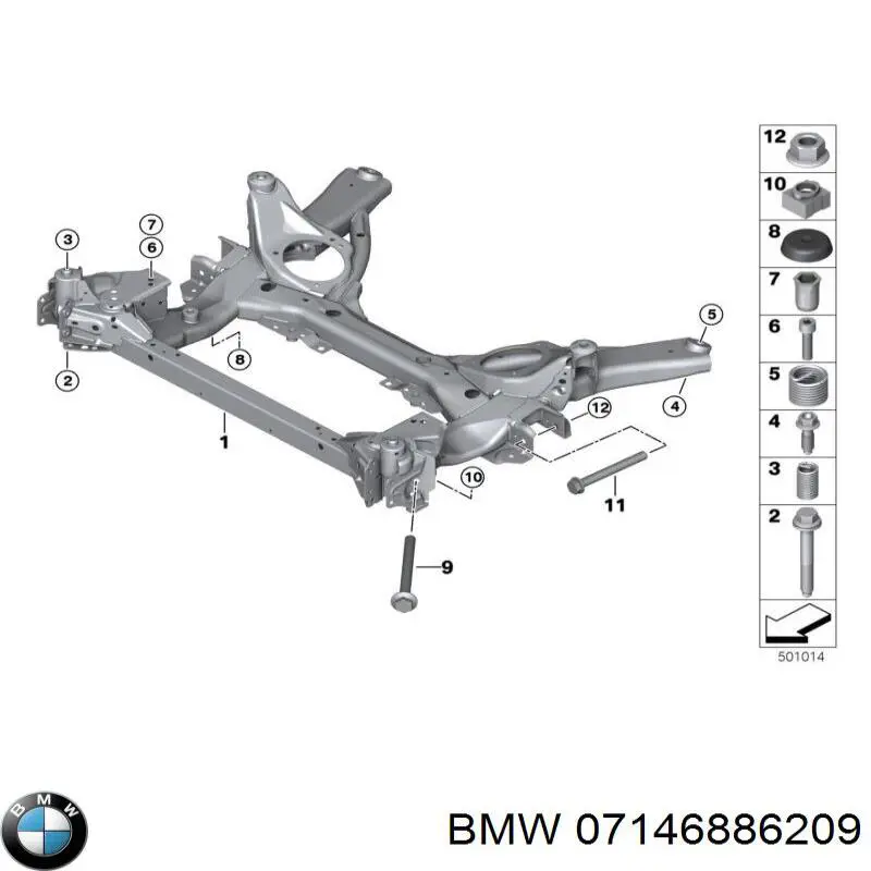  BMW 07146886209 ціна, від 5.09 USD