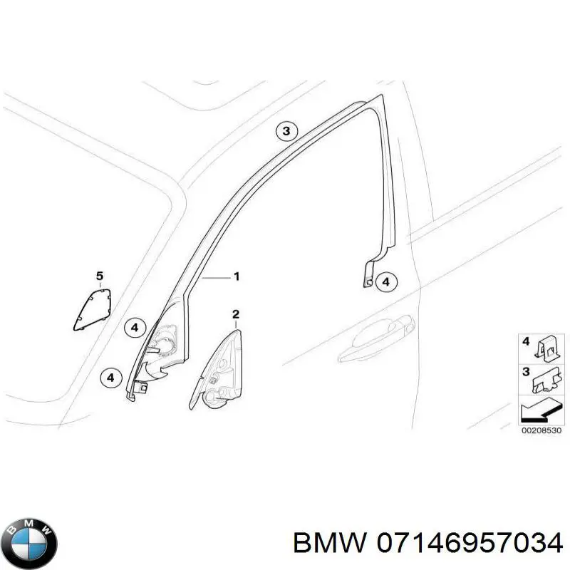 Кріплення глушника заднє BMW 7146957034 ціна, від 0.72 USD