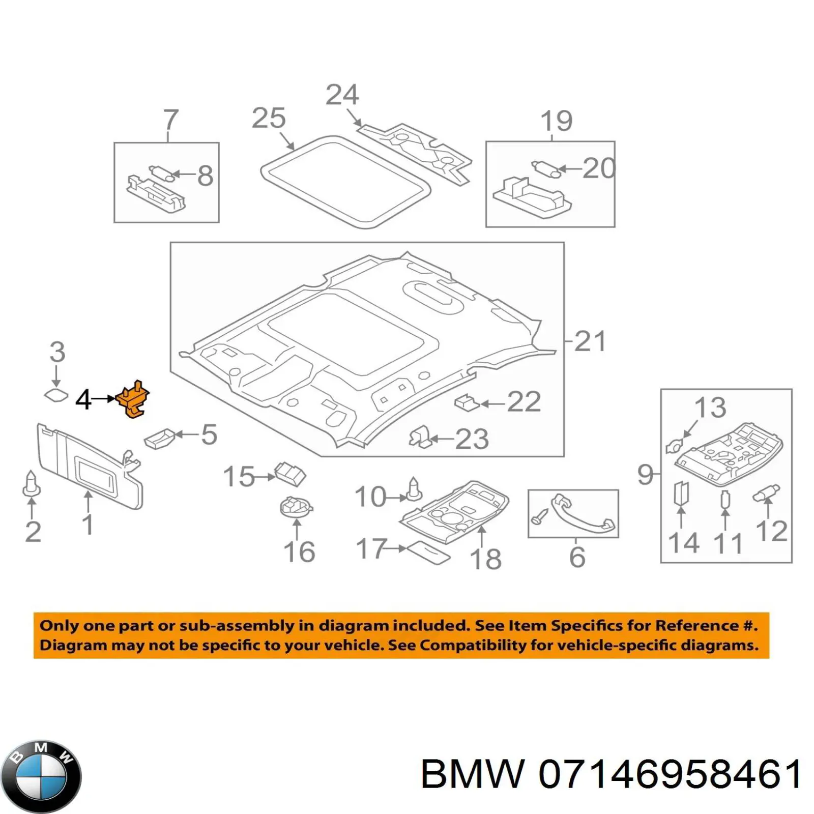 Купити 07146958461 BMW 