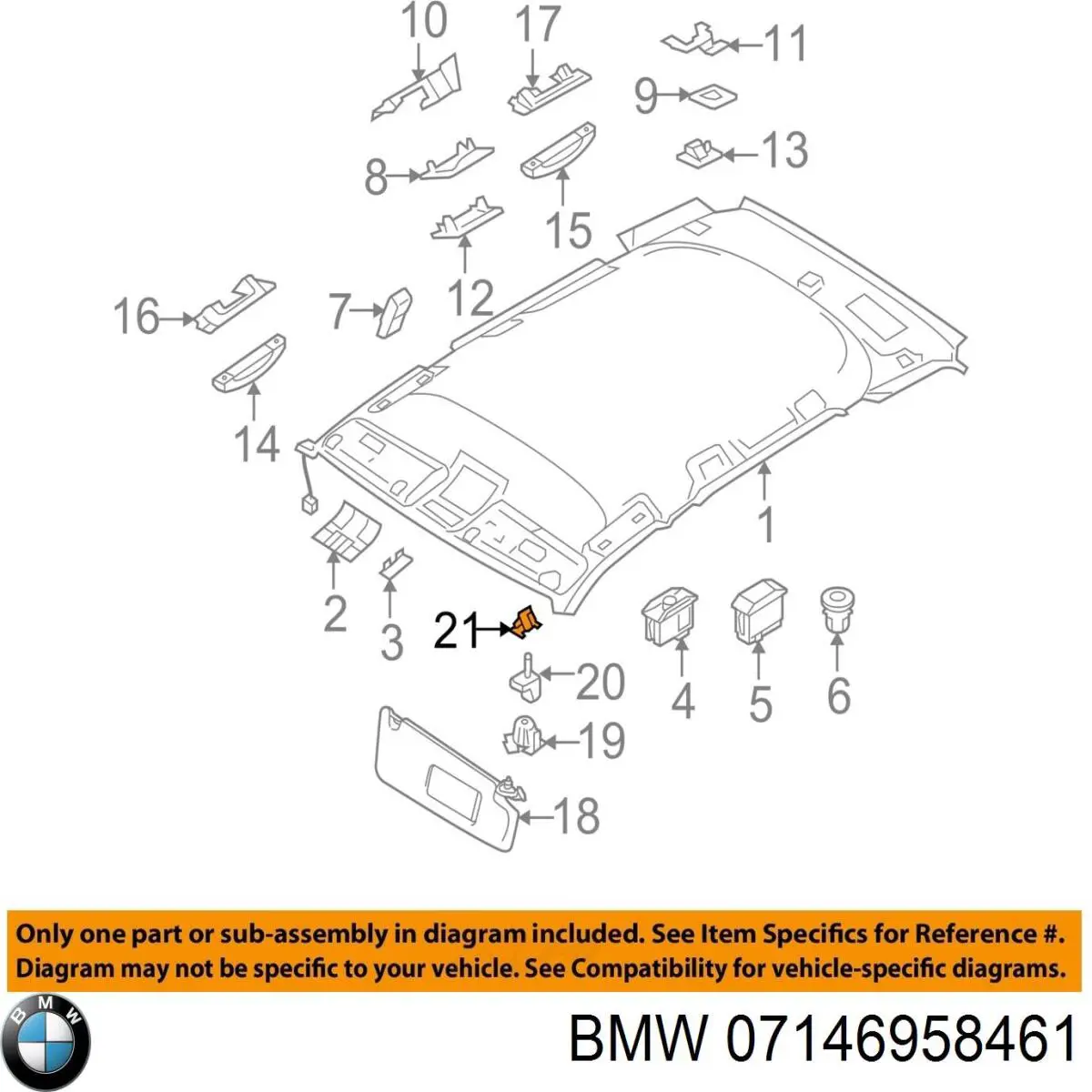  BMW 07146958461 ціна, від 1.31 USD