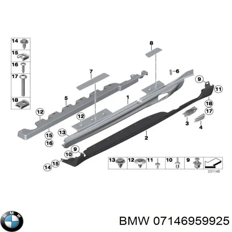  BMW 07146959925 ціна, від 1.33 USD