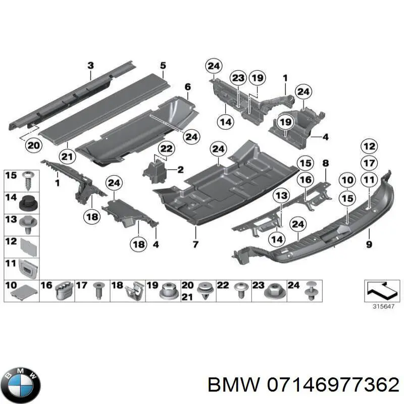 Прилади управління BMW 7146977362 ціна, від 0.85 USD