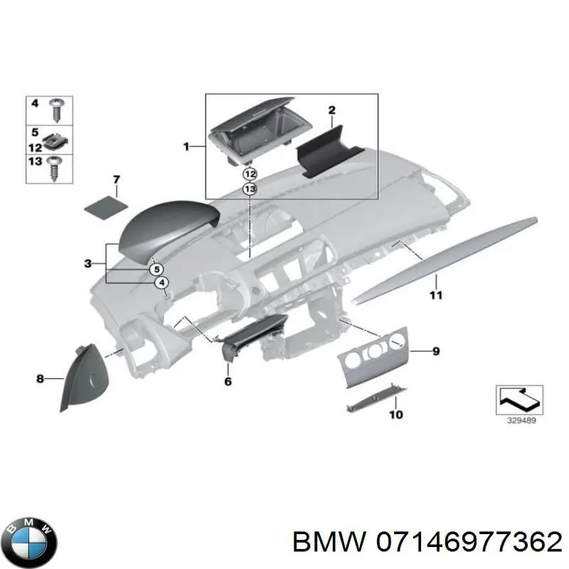 Купити 7146977362 BMW Спідометр