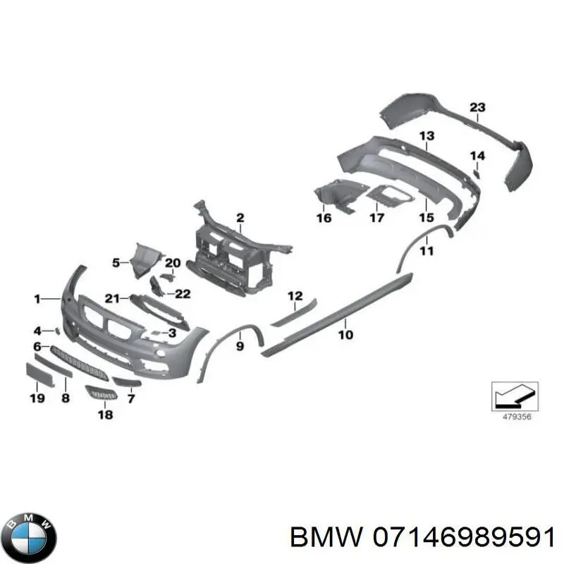 Купити 07146989591 BMW 
