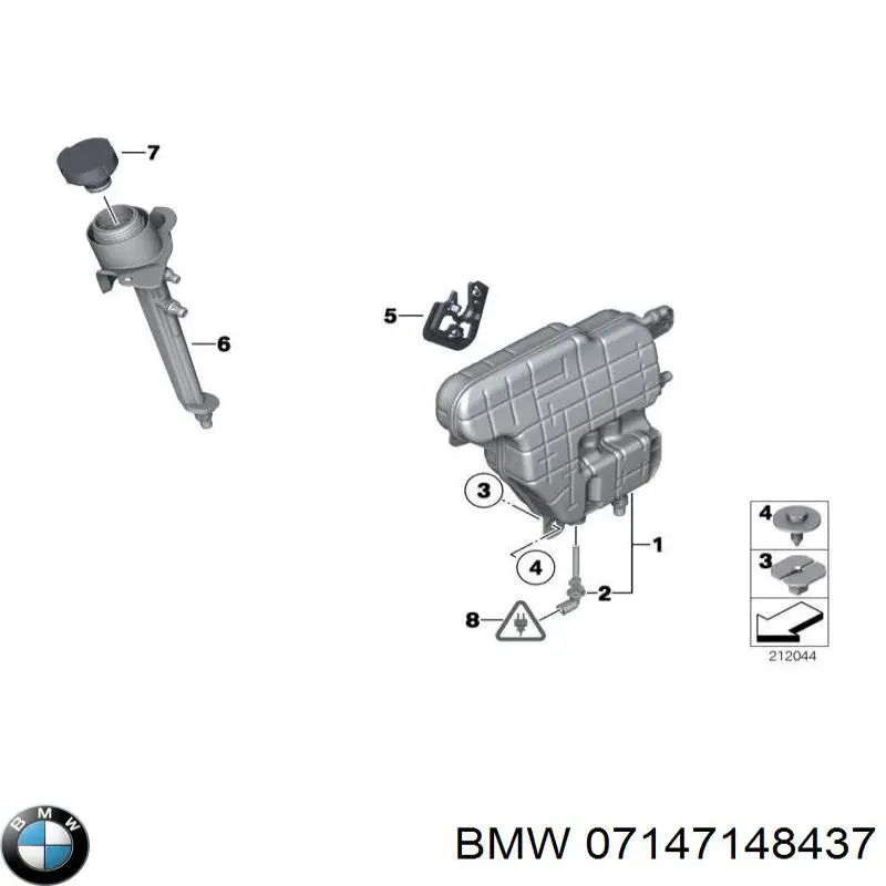  BMW 07147148437 ціна, від 1.42 USD