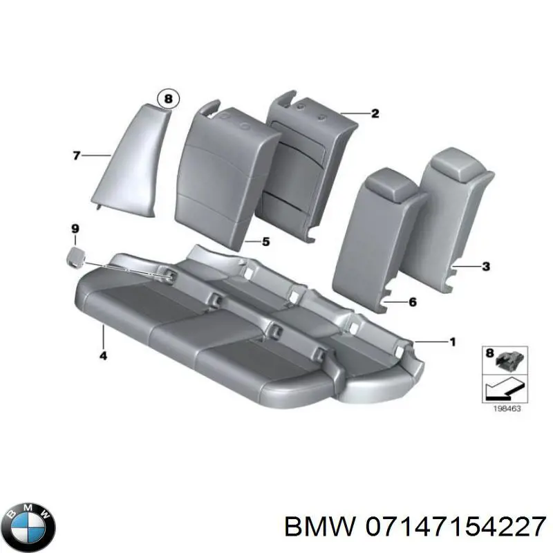  BMW 07147154227 ціна, від 0.35 USD