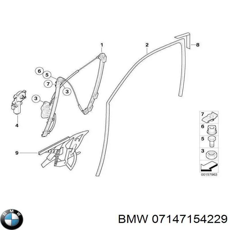 BMW 07147154229 ціна, від 0.62 USD