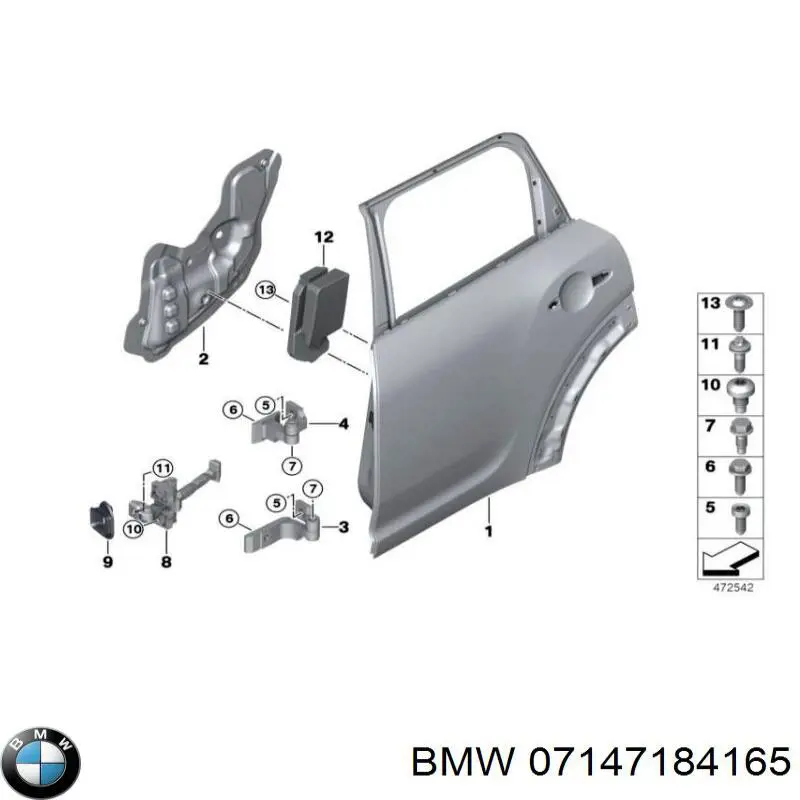  BMW 07147184165 ціна, від 1.07 USD