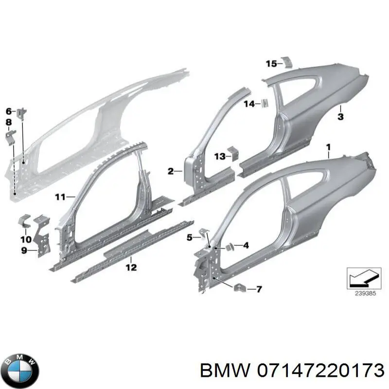  BMW 07147220173 ціна, від 3.75 USD