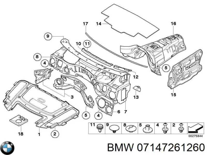 Купити 07147261260 BMW 