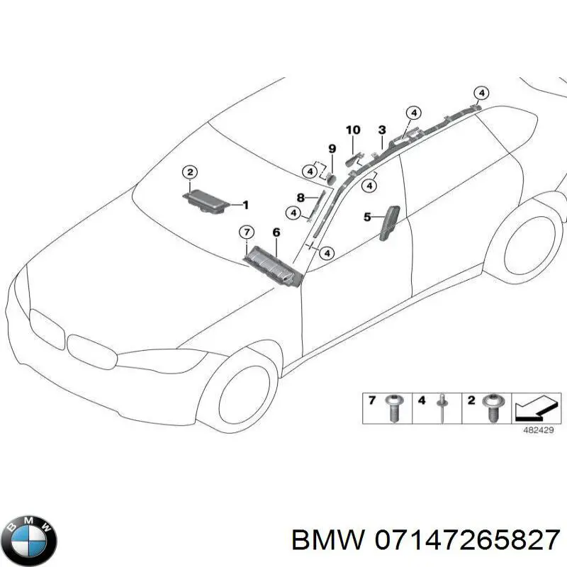 Купити 7147265827 BMW 