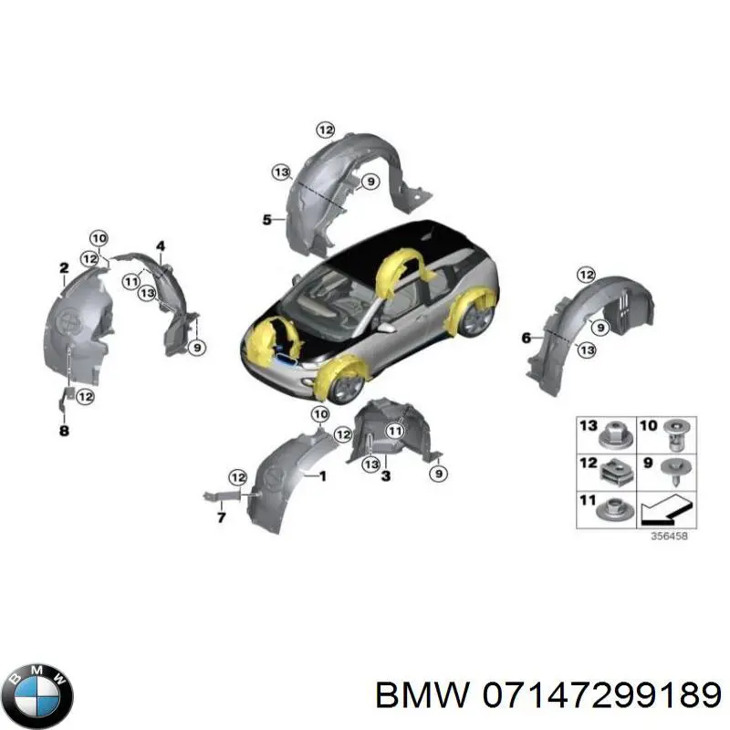  BMW 07147299189 ціна, від 2.78 USD