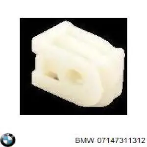 Пістон (кліп) кріплення підкрилки переднього крила 07147311312 BMW
