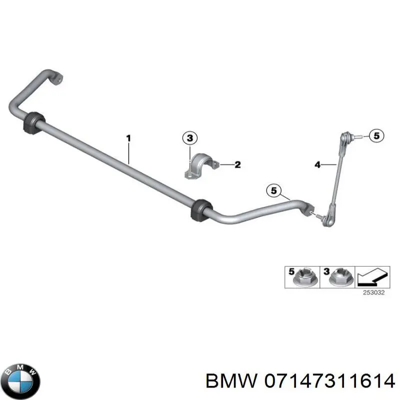 Купити 07147311614 BMW 