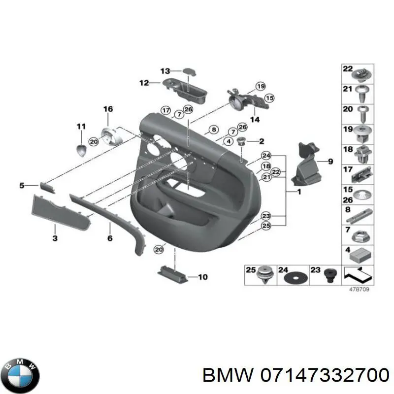07147332700 BMW 