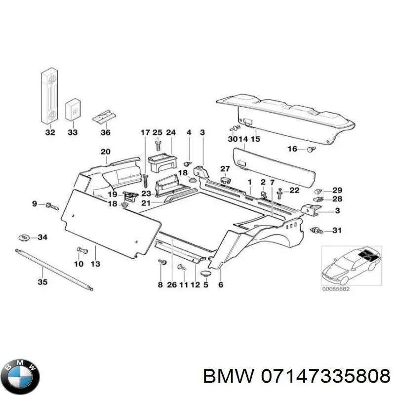  BMW 7147335808 ціна, від 5.29 USD