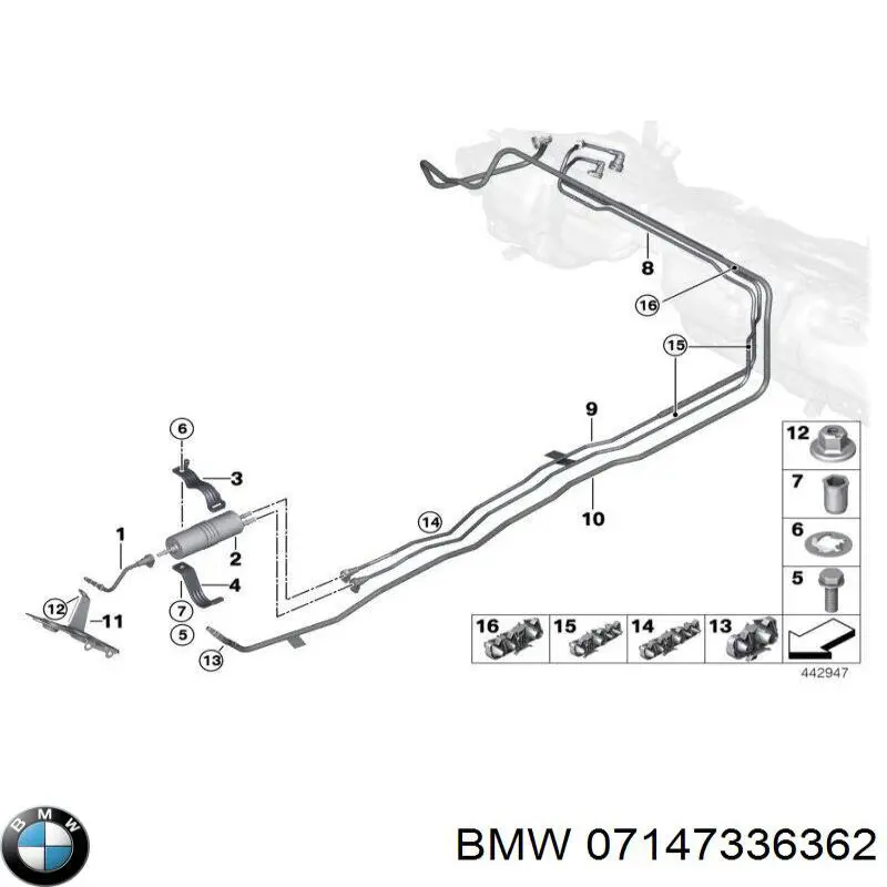 Купити 07147336362 BMW 