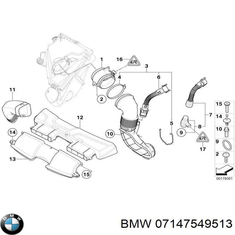  BMW 07147549513 ціна, від 1.19 USD