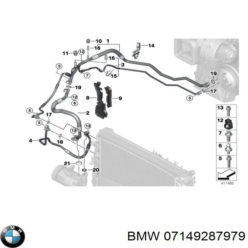 Купити 07149287979 BMW 