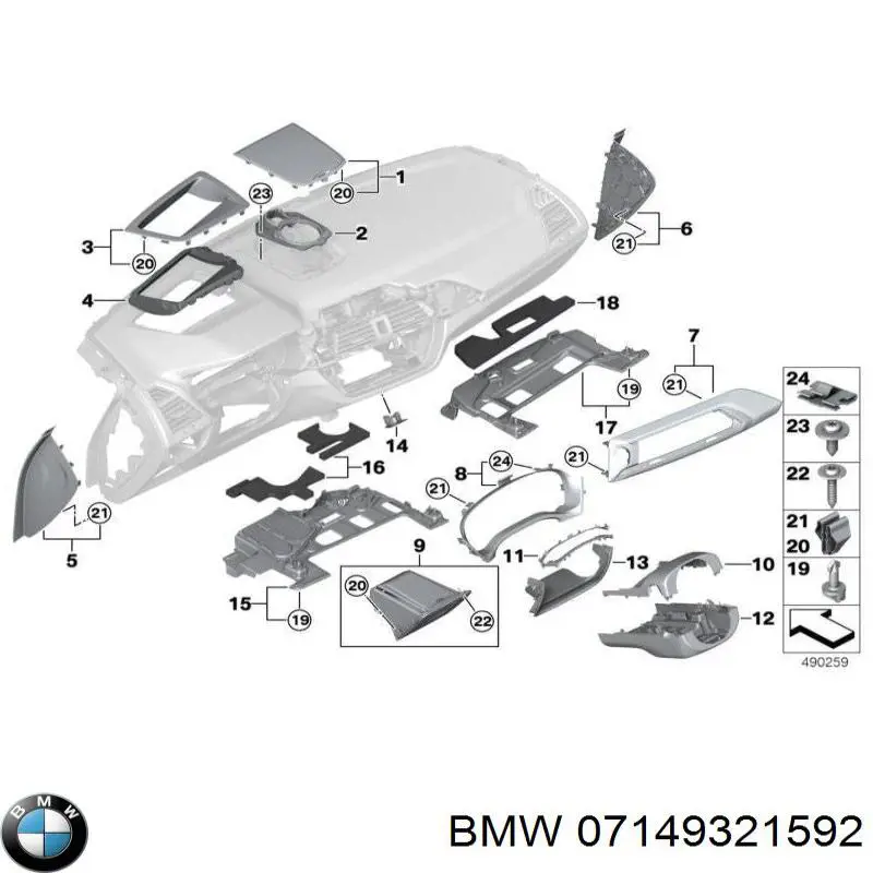 07149321592 BMW 
