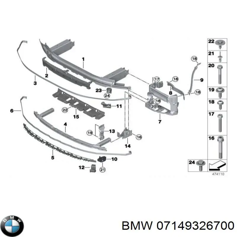  BMW 07149326700 ціна, від 9.54 USD