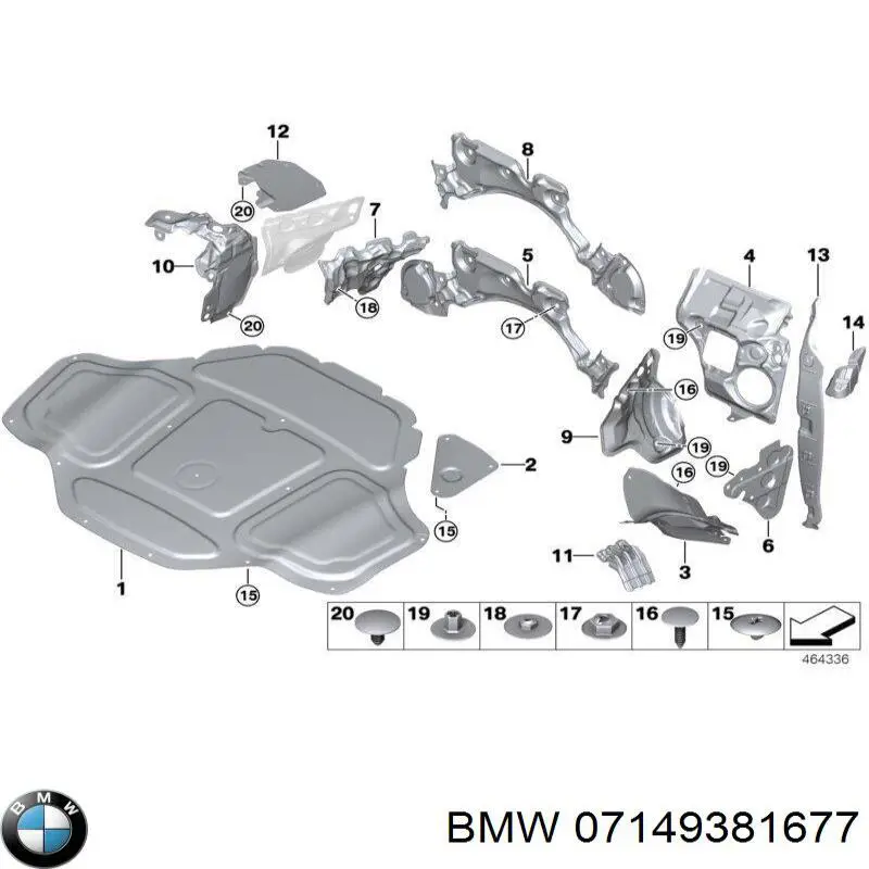  BMW 07149381677 ціна, від 1.51 USD