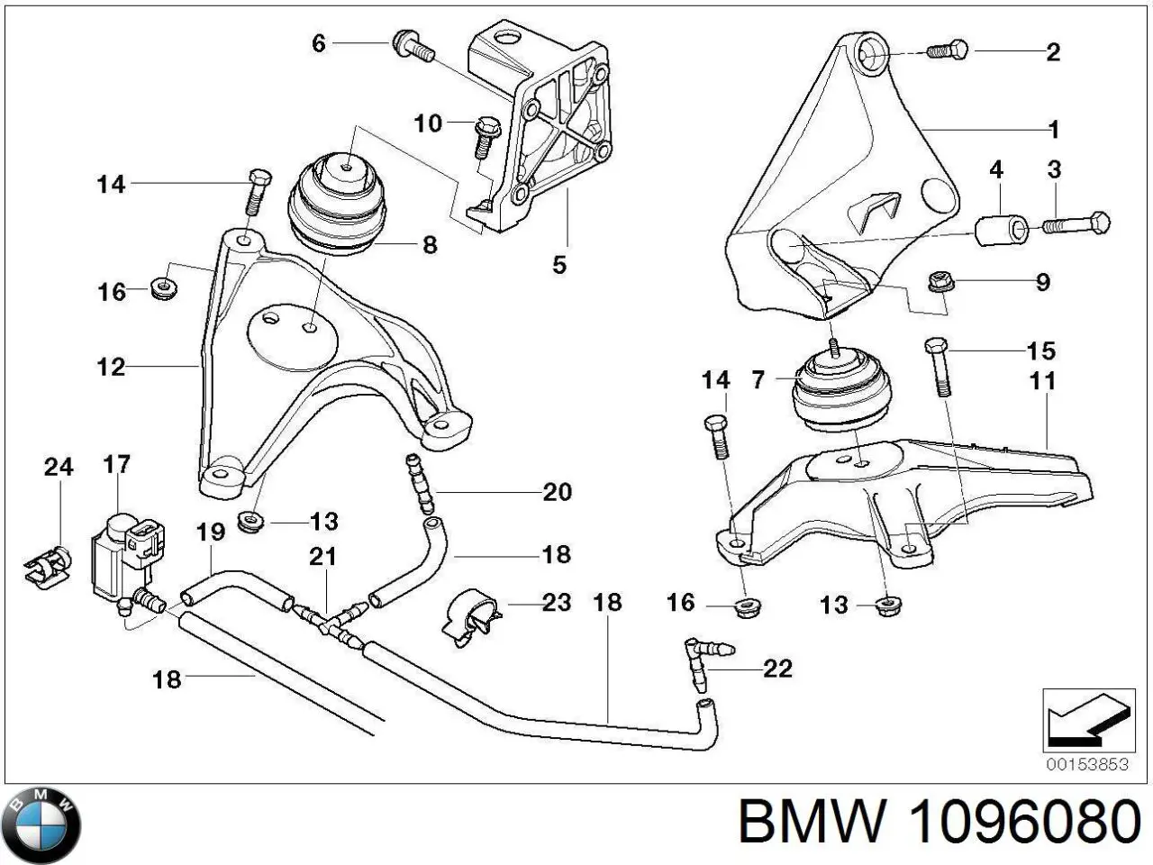 Купити 1096080 BMW 