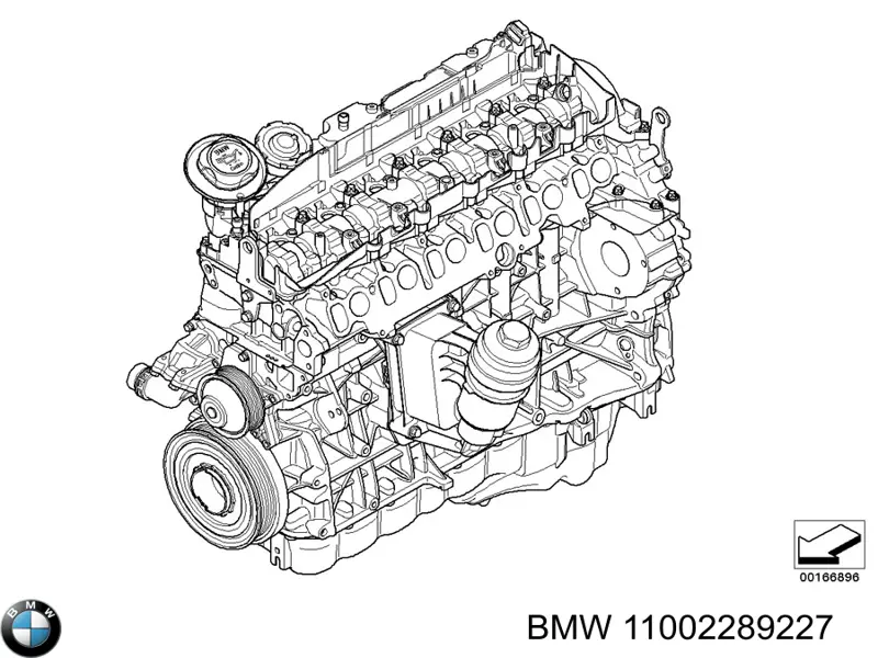 11002289227 BMW Мотор в зборі