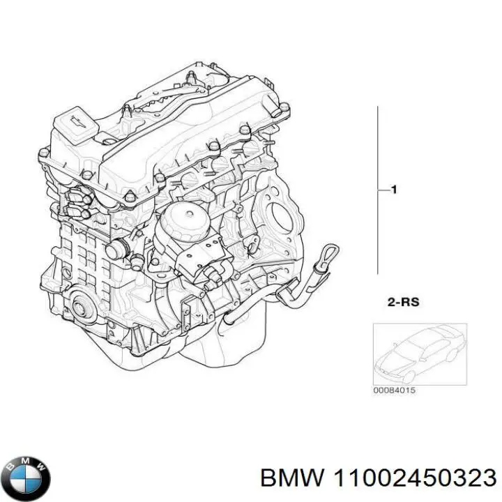 11002450323 BMW Мотор в зборі
