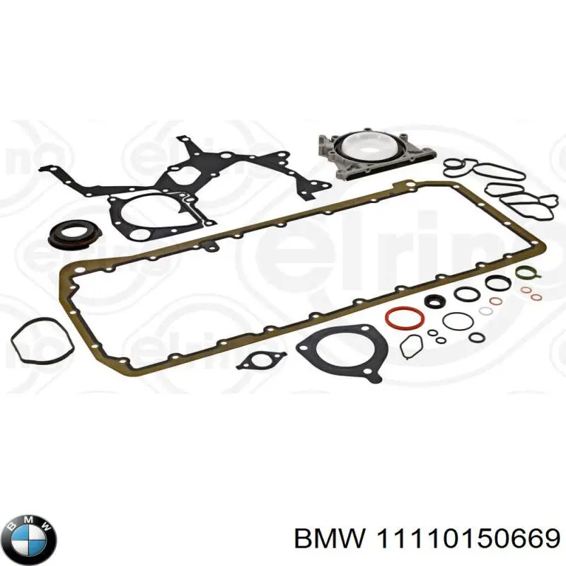 Комплект прокладок двигуна, нижній BMW 11110150669 ціна, від 133.13 USD