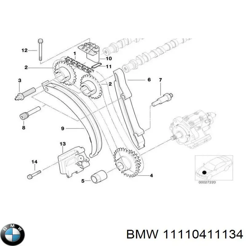 Блок циліндрів BMW 11110411134 ціна, від 50.66 USD
