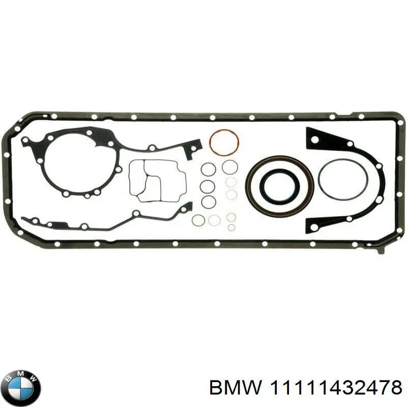 Купити 11111432478 BMW Комплект прокладок двигуна, нижній