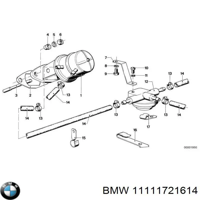  BMW 11111721614 ціна, від 7.60 USD