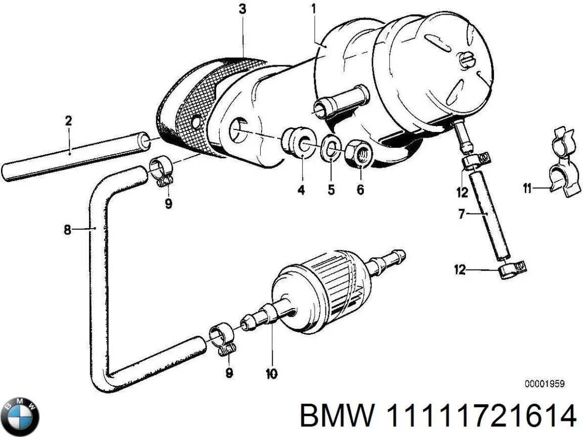 Купити 11111721614 BMW 