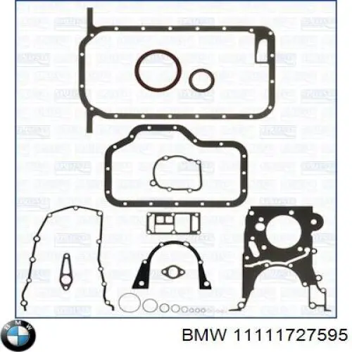 Купити 11111727595 BMW Комплект прокладок двигуна, нижній