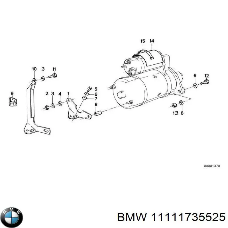  11111735525 BMW